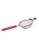 Colino in acciaio inox con manico in silicone, diametro 13,5 cm, resistente e pratico