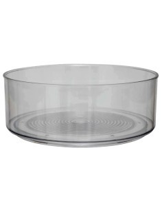 Vassoio Rotante Smart Fridge, Organizzatore Cucina, Dimensioni L.23 x l.23 x H.8,9 cm