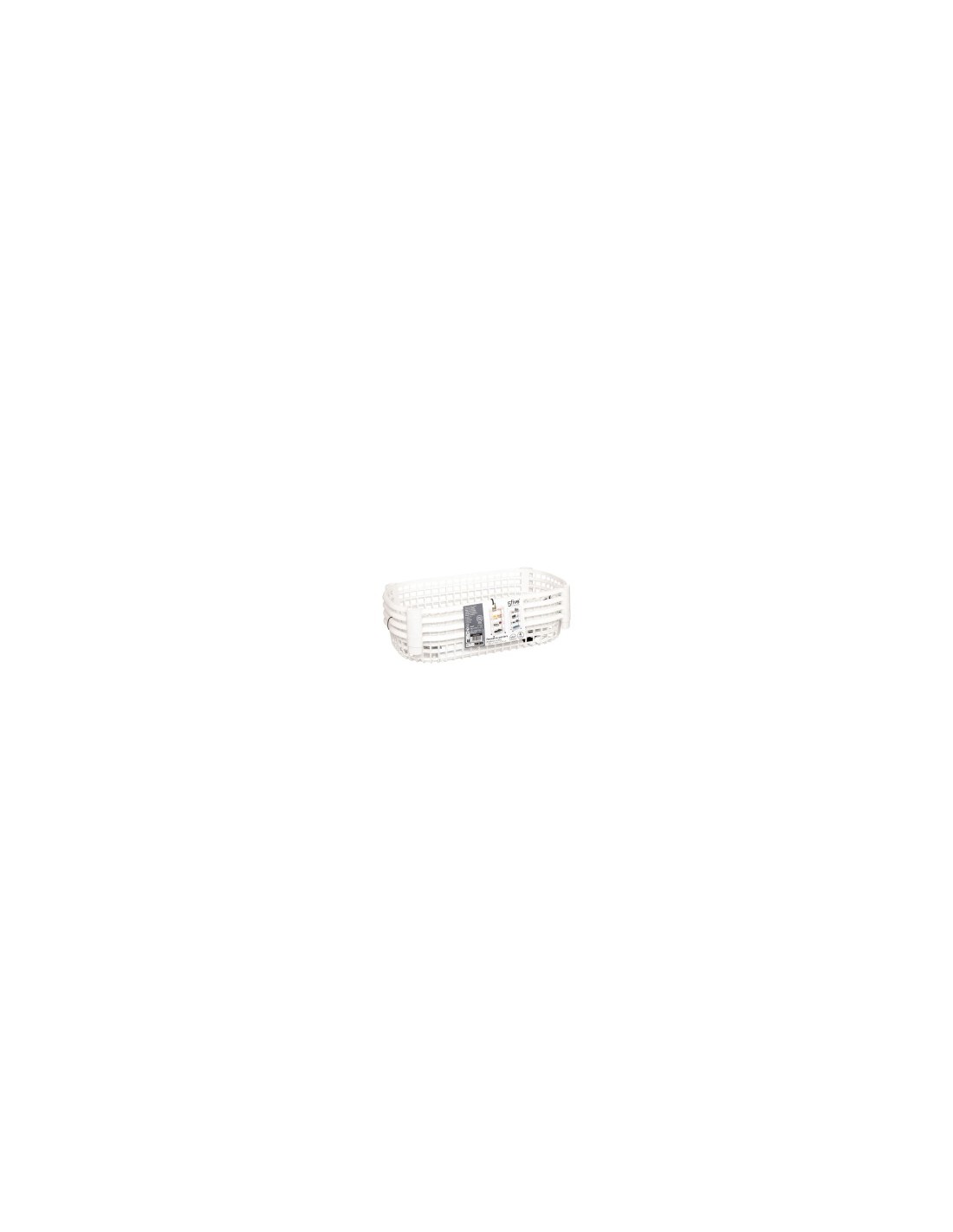 Carrello 4 Piani Bianco, Pratico e Compatto, Dimensioni 46,5 x 26 x 78,8 cm