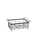 Scolapiatti e Posate in Metallo 46,5x32x19,4 cm, Porta Posate e Scolapiatti Cucina, Organizzatore Utensili da Cucina