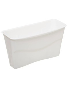 Scolapiatti Modern Color Bianco, Organizzatore Cucina 43x32x18,5 cm, Scolapiatti Elegante, Accessori Cucina