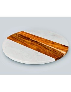Piatto da Portata Girevole (Φ35) in Acacia, Design Elegante, FV Acacia 204642, Piatto Girevole per Cucina