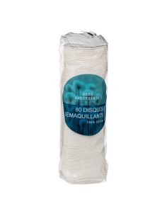 Dispenser 80 Dischetti Cotone, Design Compatto, Altezza 20 cm, Leggero, Materiale Resistente
