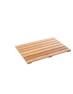 Grata a Doghe in Bambù Naturale, 53x36 cm, Design Versatile, Sostenibile, Resistente