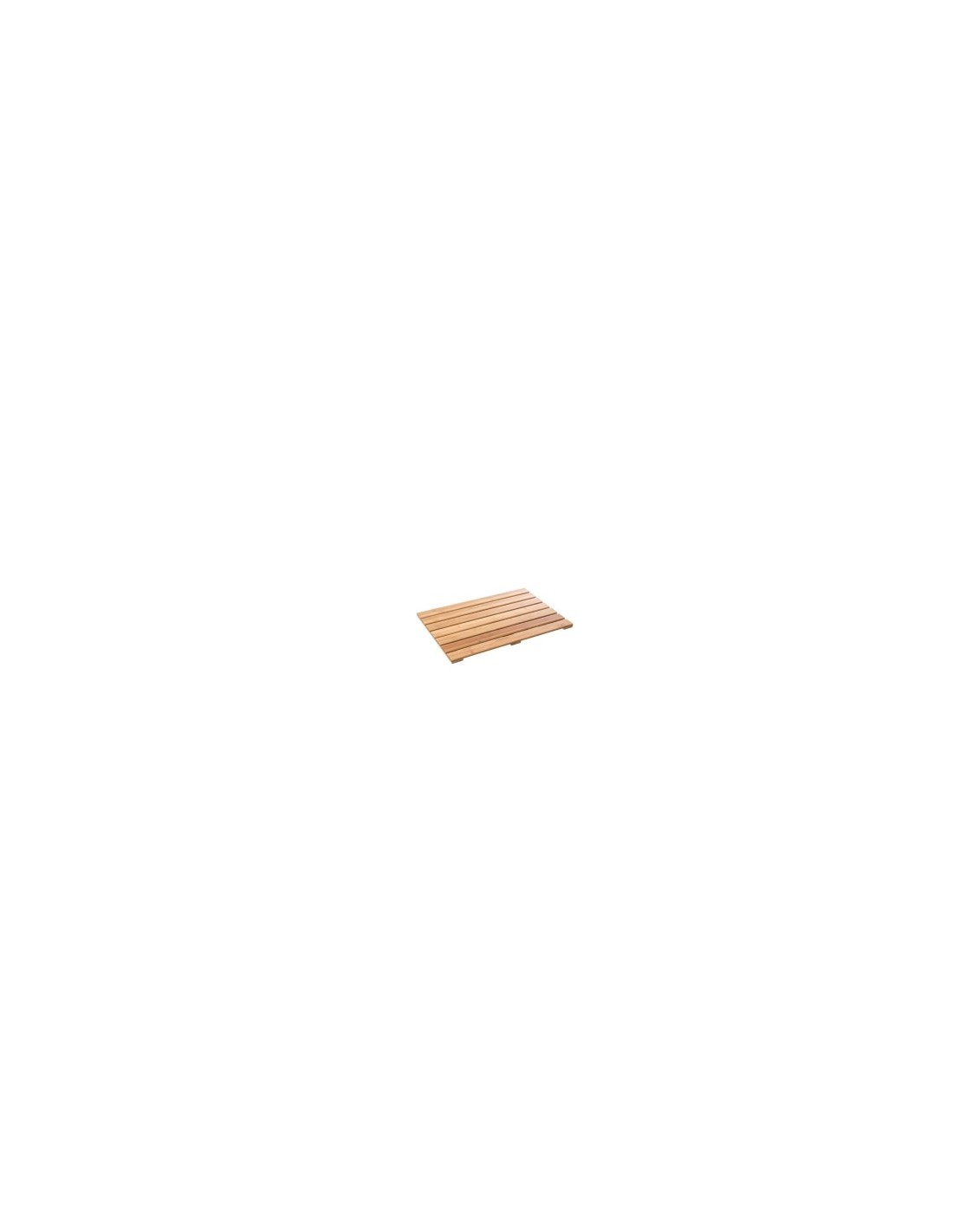 Grata a Doghe in Bambù Naturale, 53x36 cm, Design Versatile, Sostenibile, Resistente