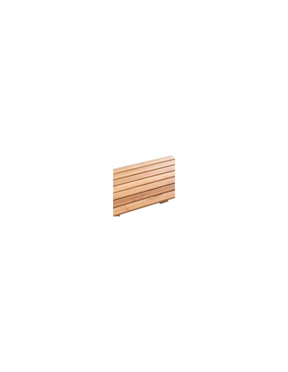 Grata a Doghe in Bambù Naturale, 53x36 cm, Design Versatile, Sostenibile, Resistente