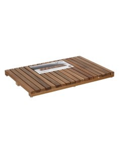 Passerella in Acacia 53x36 cm, Elegante, Resistente, Multifunzionale, Design Naturale