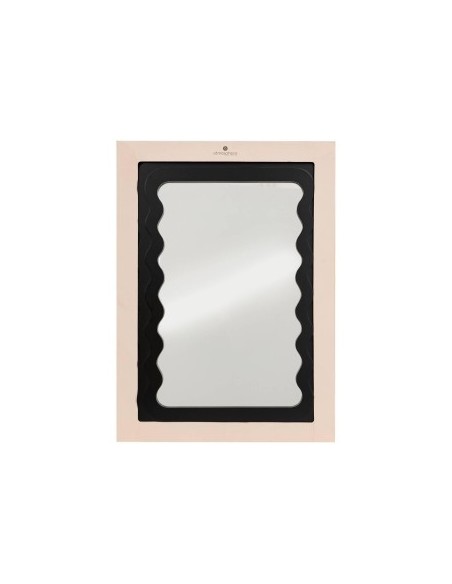 Specchio Bisellato Nero 40x55 cm, Elegante Design in MDF | Specchio BISAUTE
