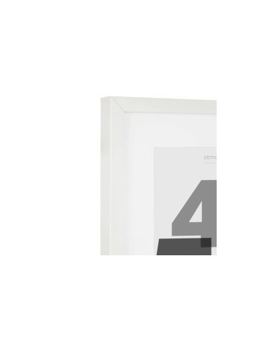 Cornice Foto Éva 40x50 cm Bianco | Elegante Cornice in Legno per Decorazione Casa