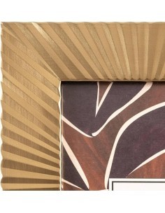 Cornice Foto Megg 10x15 cm Dorato | Elegante Cornice per Foto con Finitura Dorata