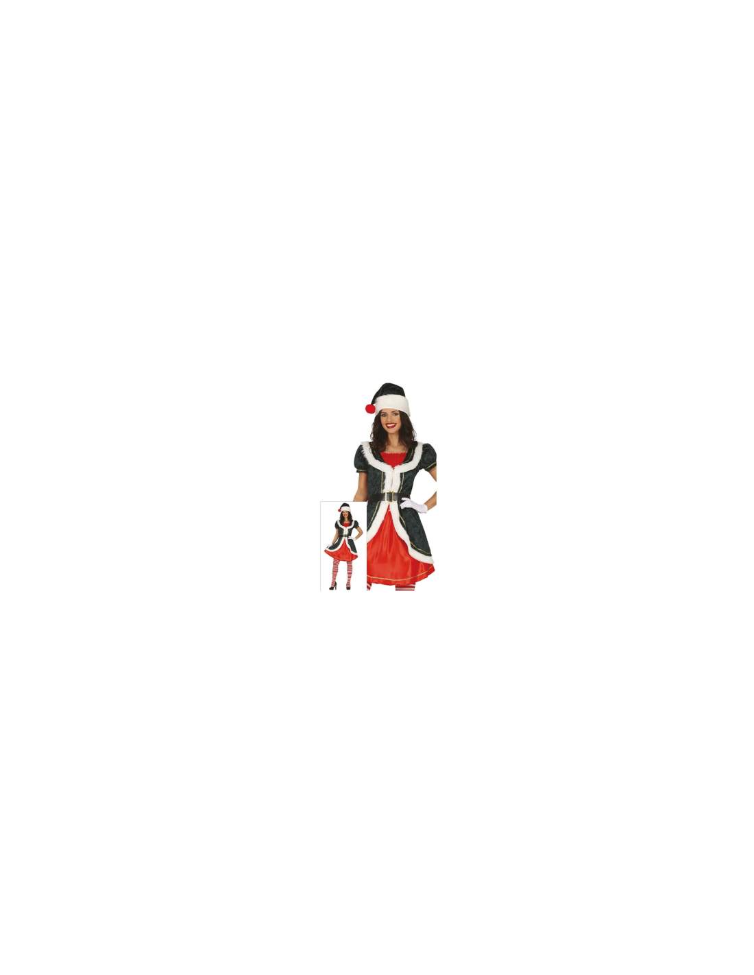 COSTUME 44249 HATER DEL NATALE ADULTO TAGLIA 52/54