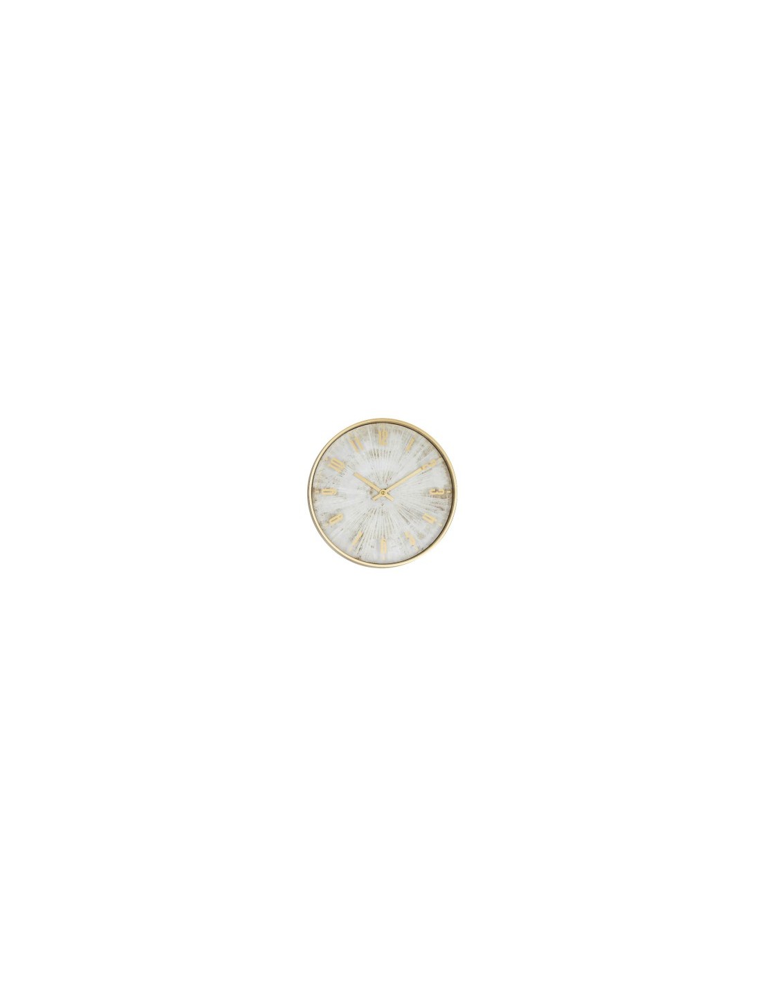 Orologio da Parete Izzie D30cm Dorato, Design Moderno ed Elegante per Ogni Ambiente