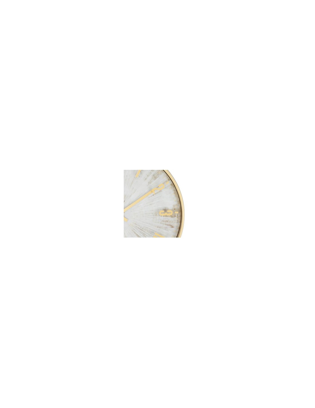 Orologio da Parete Izzie D30cm Dorato, Design Moderno ed Elegante per Ogni Ambiente