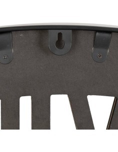 Orologio da Parete Clark, Design Moderno, Metallo Nero, Diametro 100 cm, Eleganza Industriale, Numeri Romani 2