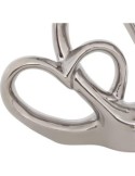Decorazione Safina Ceramica Argento 21x16cm, Eleganza e Modernità per la Casa