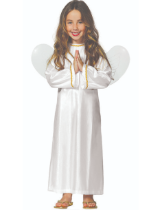 COSTUME DA ANGELO PER BIMBI TAGLIA 3/4 ANNI