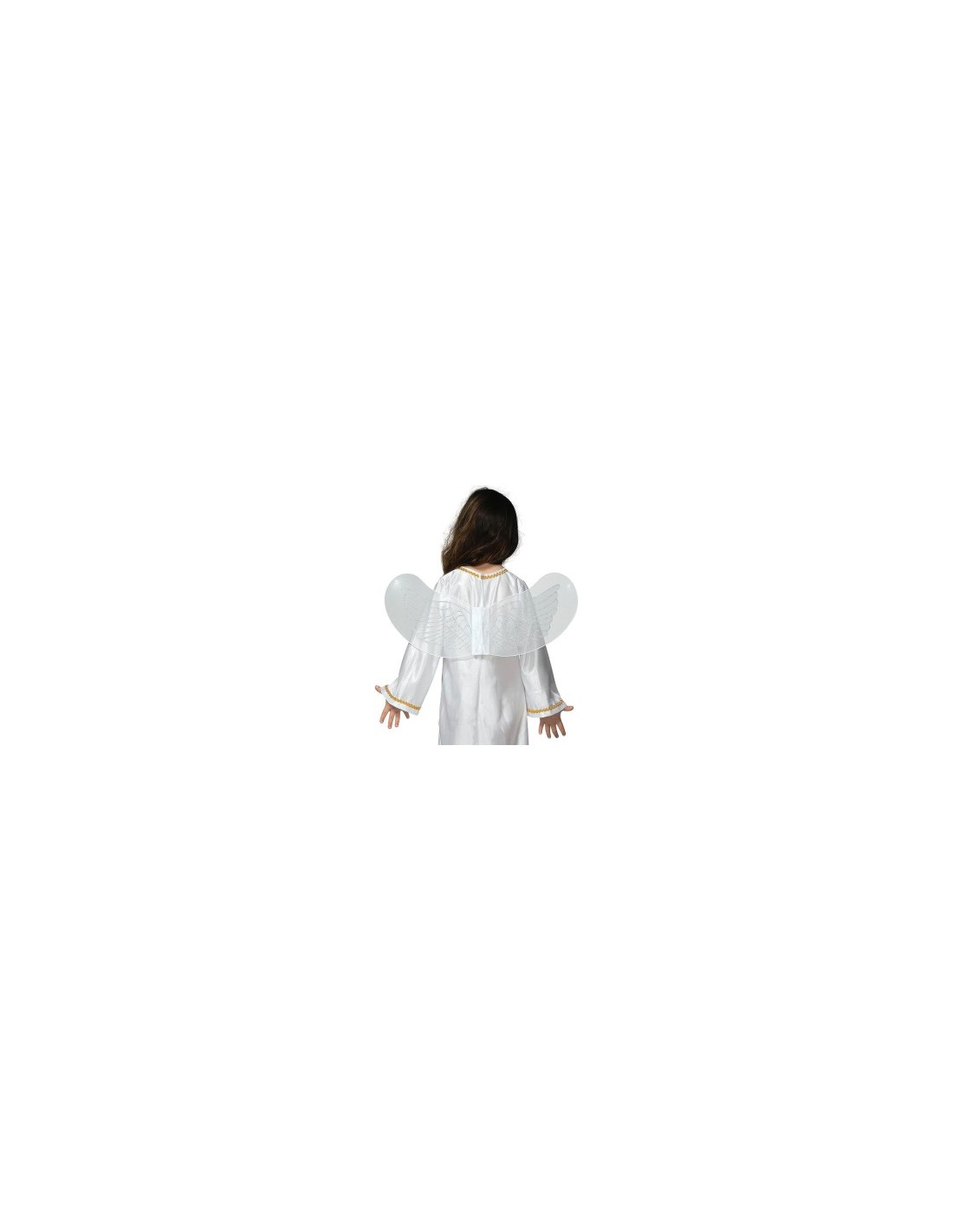COSTUME DA ANGELO PER BIMBI TAGLIA 5/6 ANNI