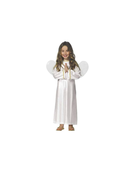 COSTUME DA ANGELO PER BIMBI TAGLIA 7/9 ANNI