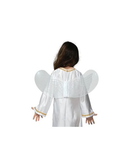 COSTUME DA ANGELO PER BIMBI TAGLIA 7/9 ANNI