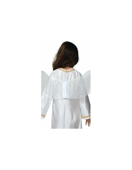 COSTUME DA ANGELO PER BIMBI TAGLIA 7/9 ANNI