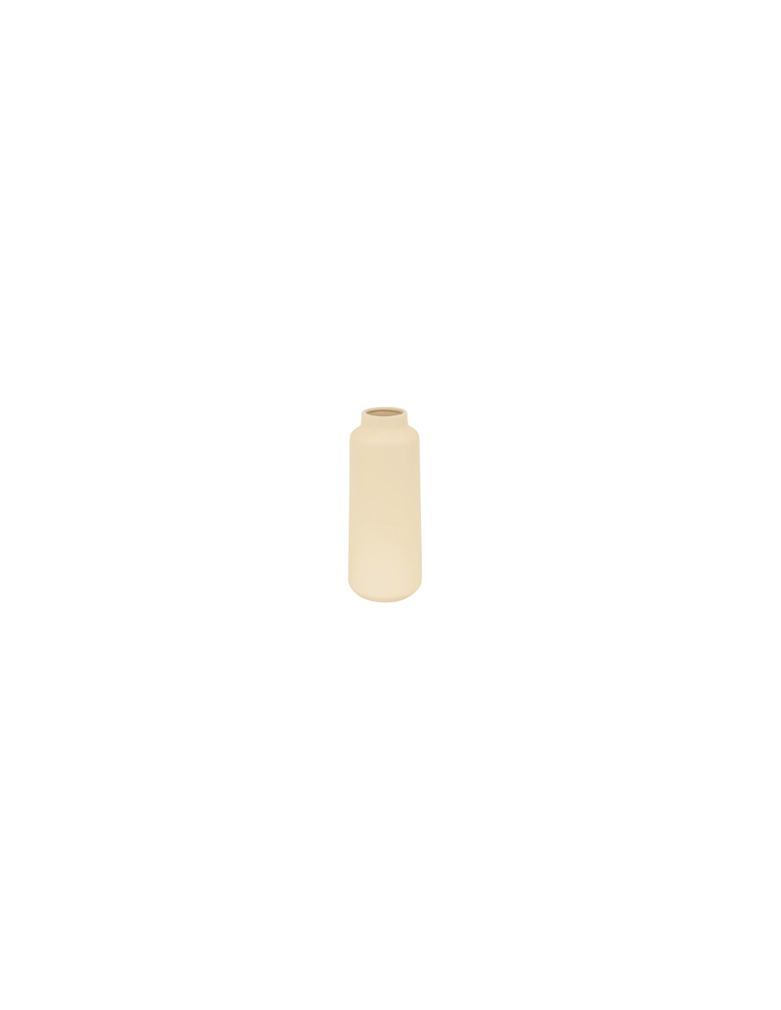 Vaso ceramica 12x30cm beige, vaso decorativo, vaso per piante, vaso elegante, vaso ceramica, arredamento casa, vaso moderno