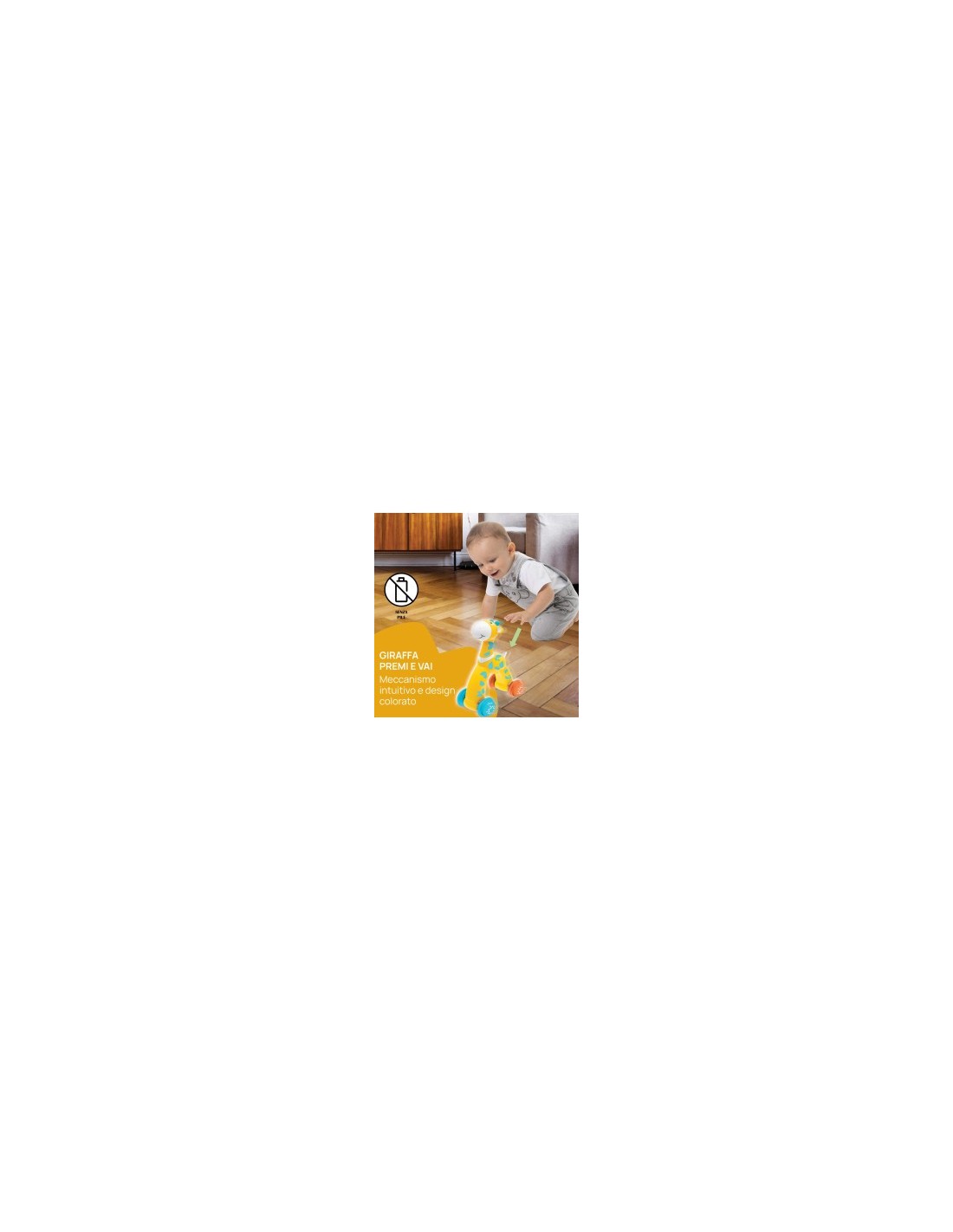 Giraffa Push&Go - Gioco Divertente per Bambini