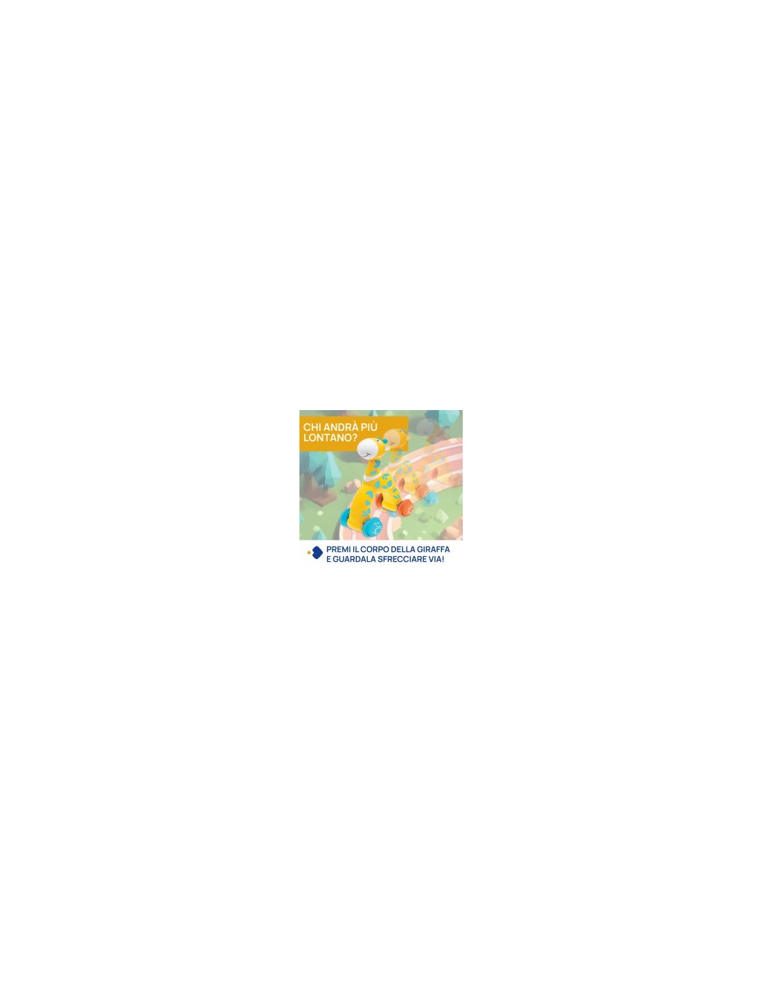 Giraffa Push&Go - Gioco Divertente per Bambini