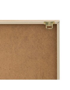 Dipinto con cornice Hateya 80x80 cm, decorazione parete, arte murale moderna, quadro MDF, design contemporaneo
