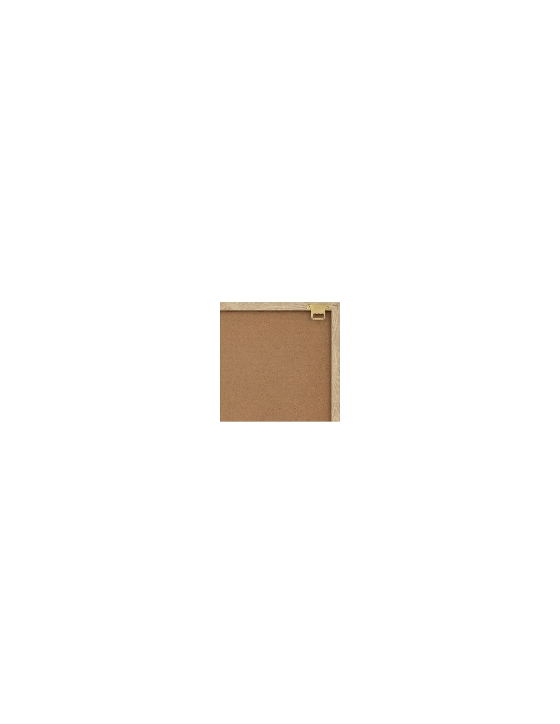 Decorazione parete Amari 70x70 cm, appendiabiti 3D beige, quadro MDF, design moderno, accessori decorativi