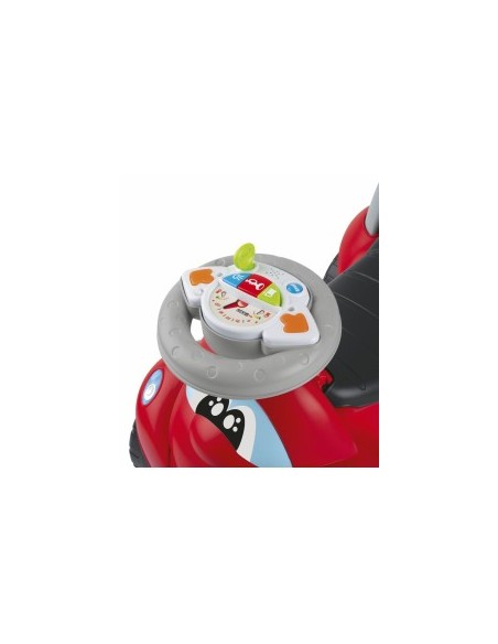 Billy Walk&Ride 2 in 1 Primi Passi e Cavalcabile ROSSO