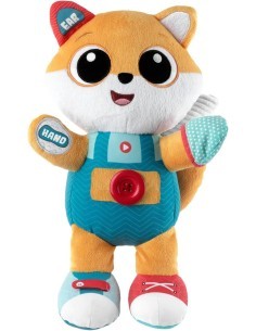 11296 PELUCHE FOXY PARLANTE BILINGUA su TreG Ingrosso