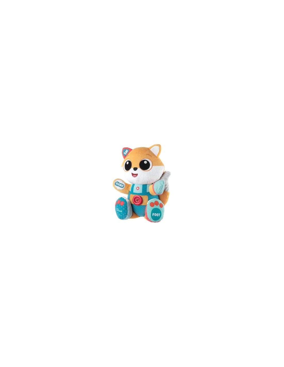 11296 PELUCHE FOXY PARLANTE BILINGUA su TreG Ingrosso