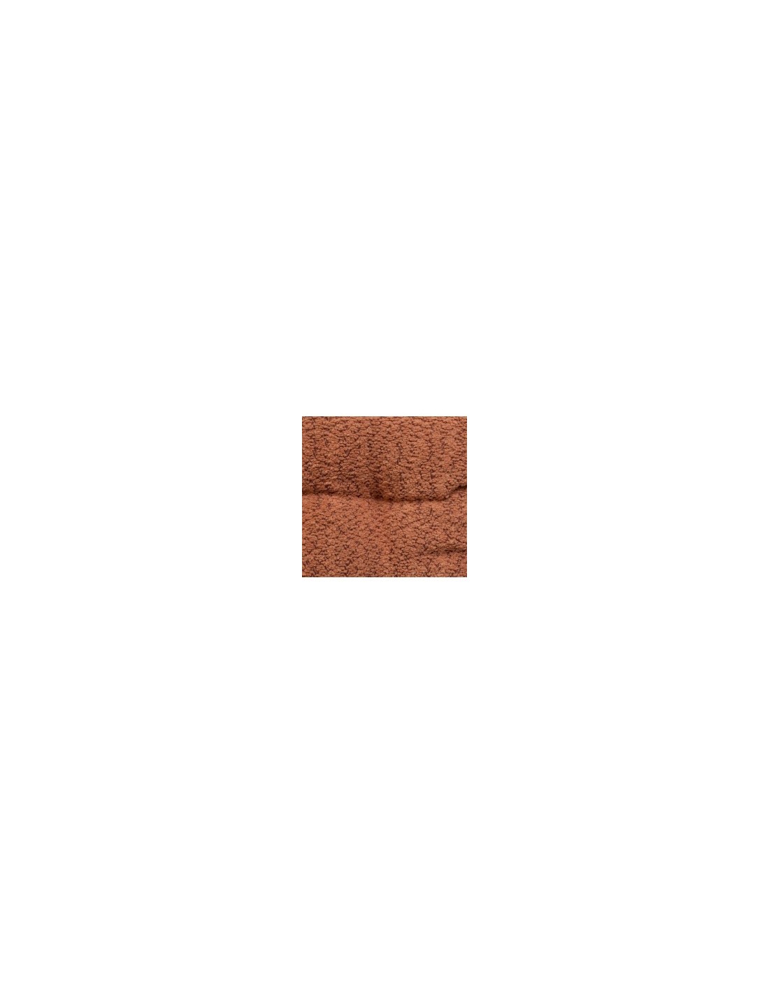 Cuscino per sedia Soana terracotta 38x38 cm, imbottitura poliestere, comodo e resistente