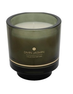 Candela profumata ILAE Jasmine 225g, Atmosphera, fragranza di gelsomino, design raffinato, lunga durata, idea regalo perfetta