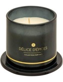 Candela profumata ILAE Spice Delight 240g, Atmosphera, fragranza speziata, design elegante, lunga durata, idea regalo originale