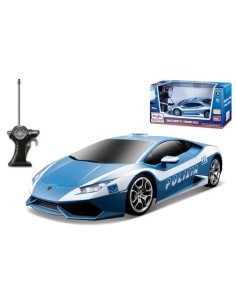 Macchina Polizia Radiocomandata Lamborghini Huracan - Scala 1:24 - 81159 R/C | Tre G Ingrosso