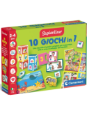 SAPIENTINO 18153 10 GIOCHI IN 1