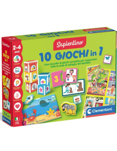 SAPIENTINO 18153 10 GIOCHI IN 1