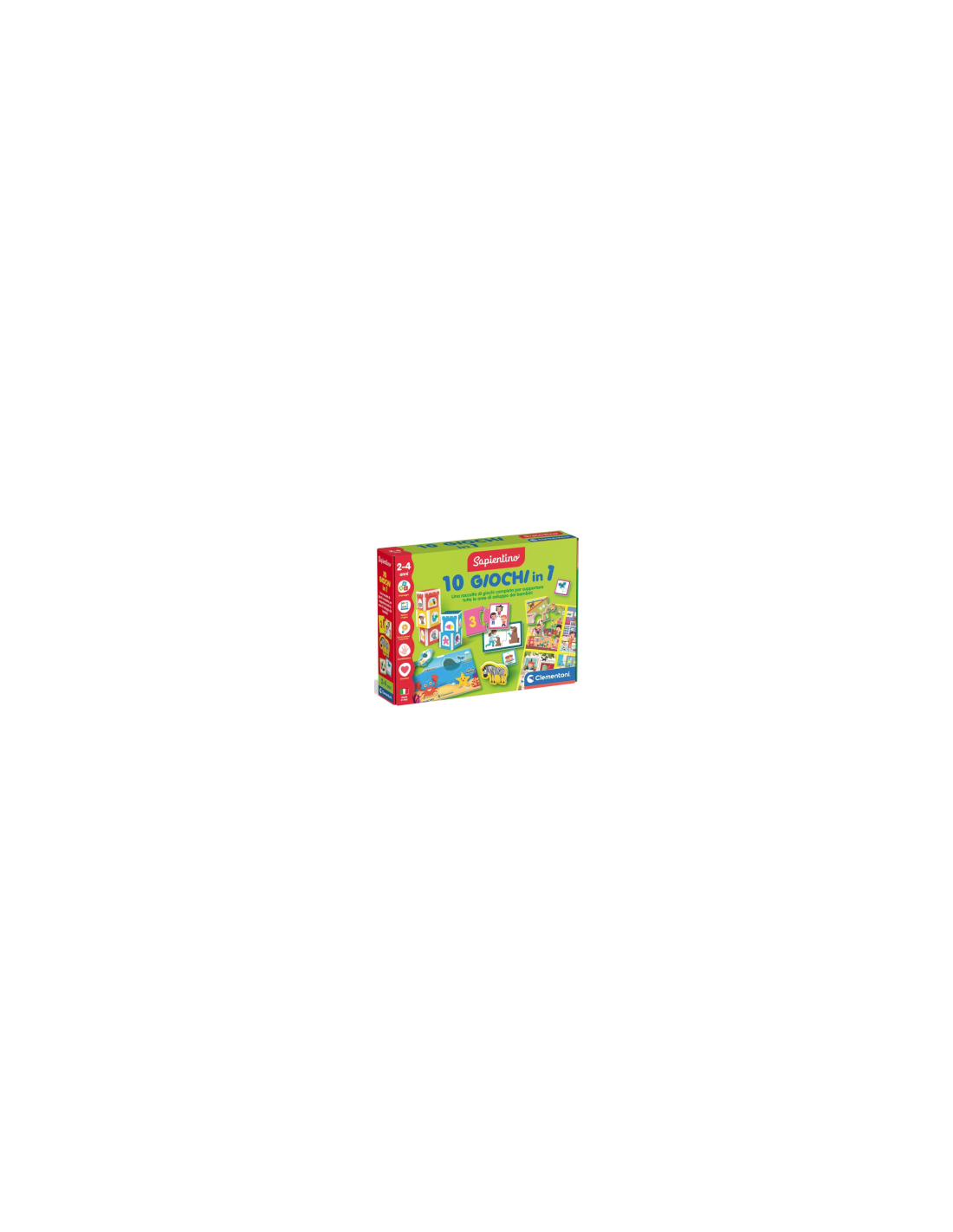 SAPIENTINO 18153 10 GIOCHI IN 1