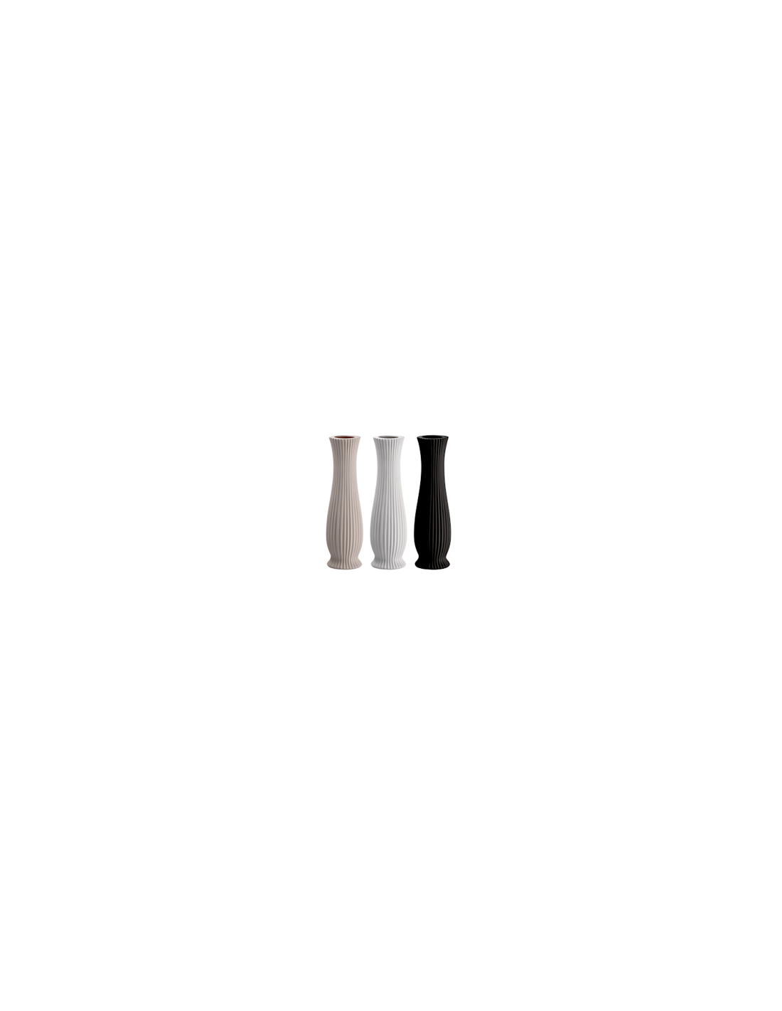 VASO 107035 TRIBECA CERAMICA 14X46CM ASSORTITO