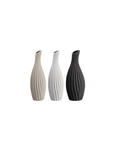 VASO 107065 TRIBECA CERAMICA 20X16X55CM ASSORTITO