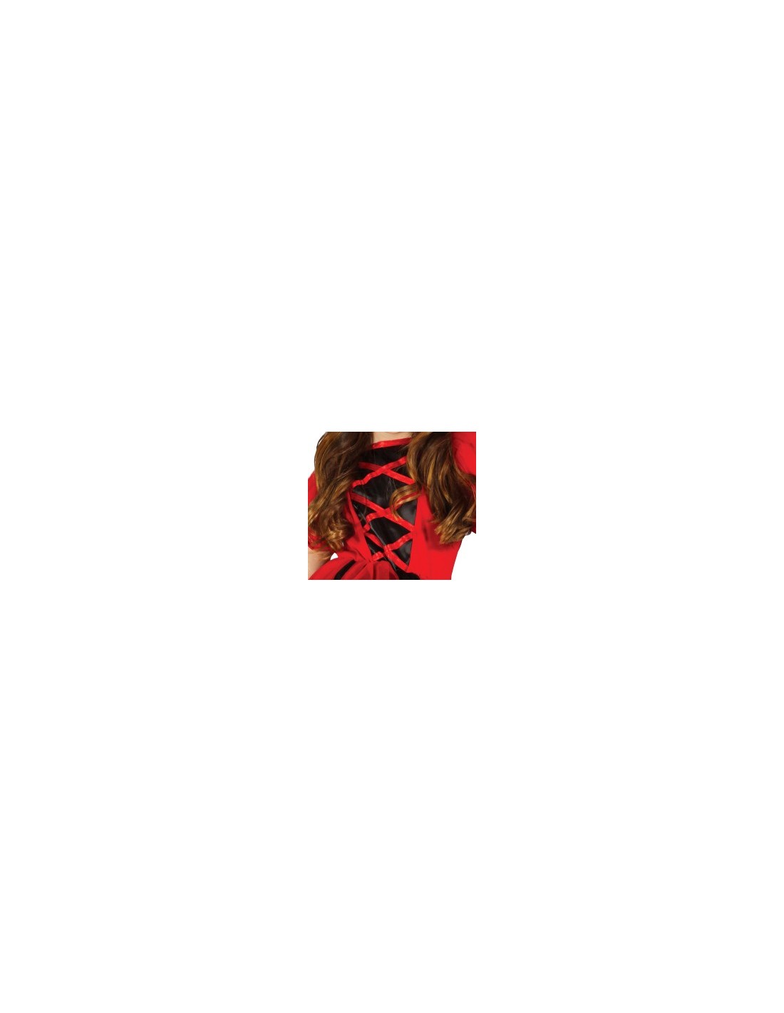 Costume Cute Devil, Cerchietto e Abito, Taglia 5-6 Anni, Tema Diavolo, Halloween