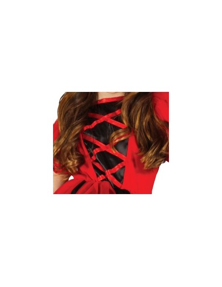Costume Cute Devil, Cerchietto, Abito, Taglia 10-12 Anni, Tema Diavolo, Halloween