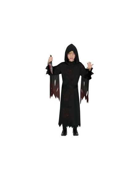Costume Hooded Assassin Taglia 3-4 Anni, Tema Halloween