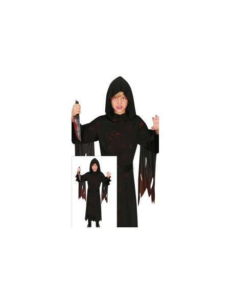 Costume Hooded Assassin Taglia 3-4 Anni, Tema Halloween