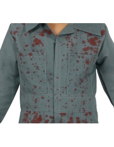 Costume Psycho, Maschera e Body, Taglia 10-12 Anni, Tema Halloween