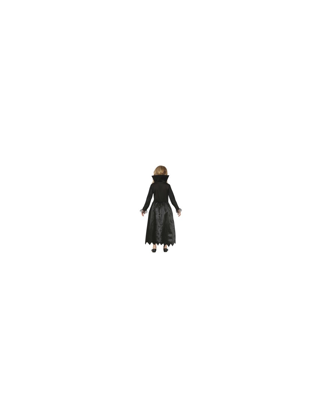 Costume Vampira, Abito Taglia 7-9 Anni, Tema Halloween, Vampiri