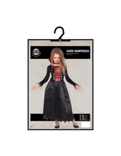 Costume Vampira, Abito Taglia 10-12 Anni, Tema Vampiri, Halloween