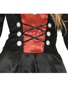 Costume Vampira, Abito Taglia 10-12 Anni, Tema Vampiri, Halloween