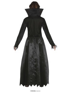 Costume Vampira, Abito, Taglia 14-16 Anni, Tema Halloween, Vampiri